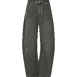 COLOUR DENIM BARREL LEG