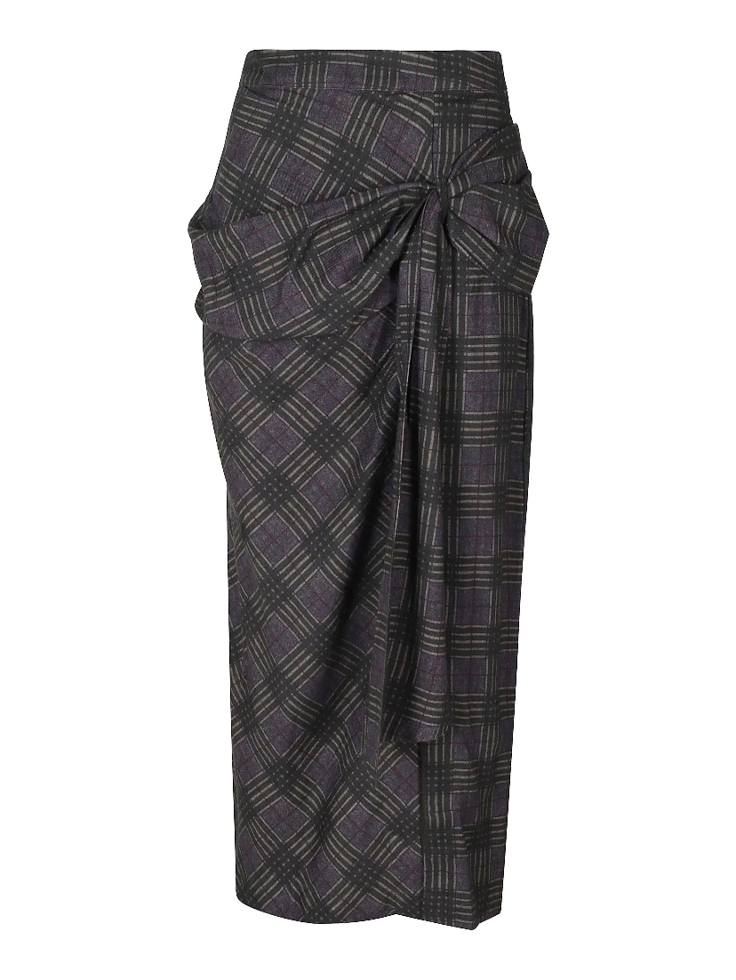 BOW MIDI LENGHT SKIRT