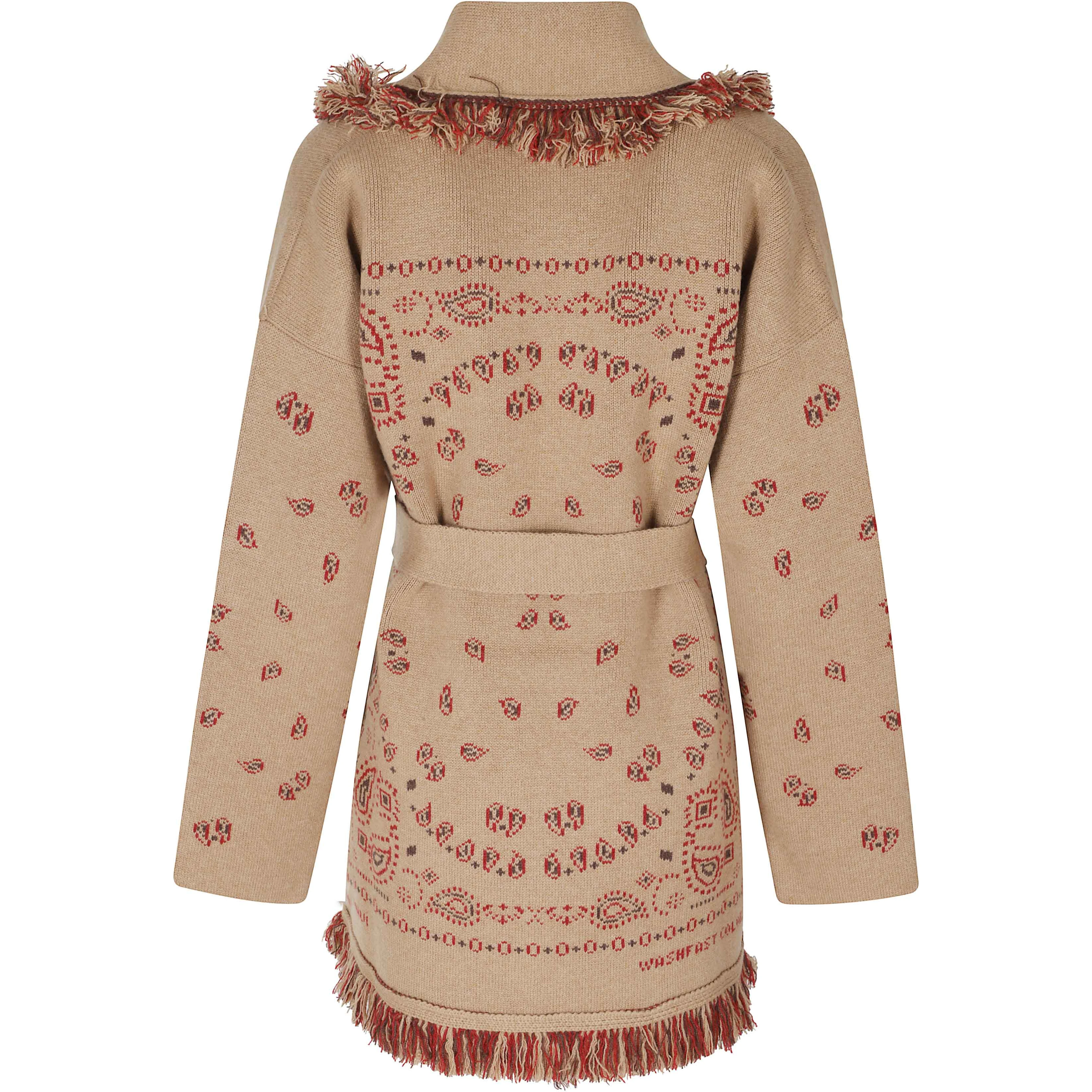 BANDANA JACQUARD CARDIGAN