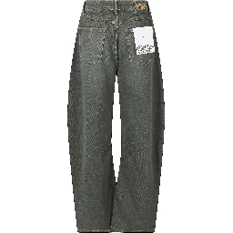 COLOUR DENIM BARREL LEG