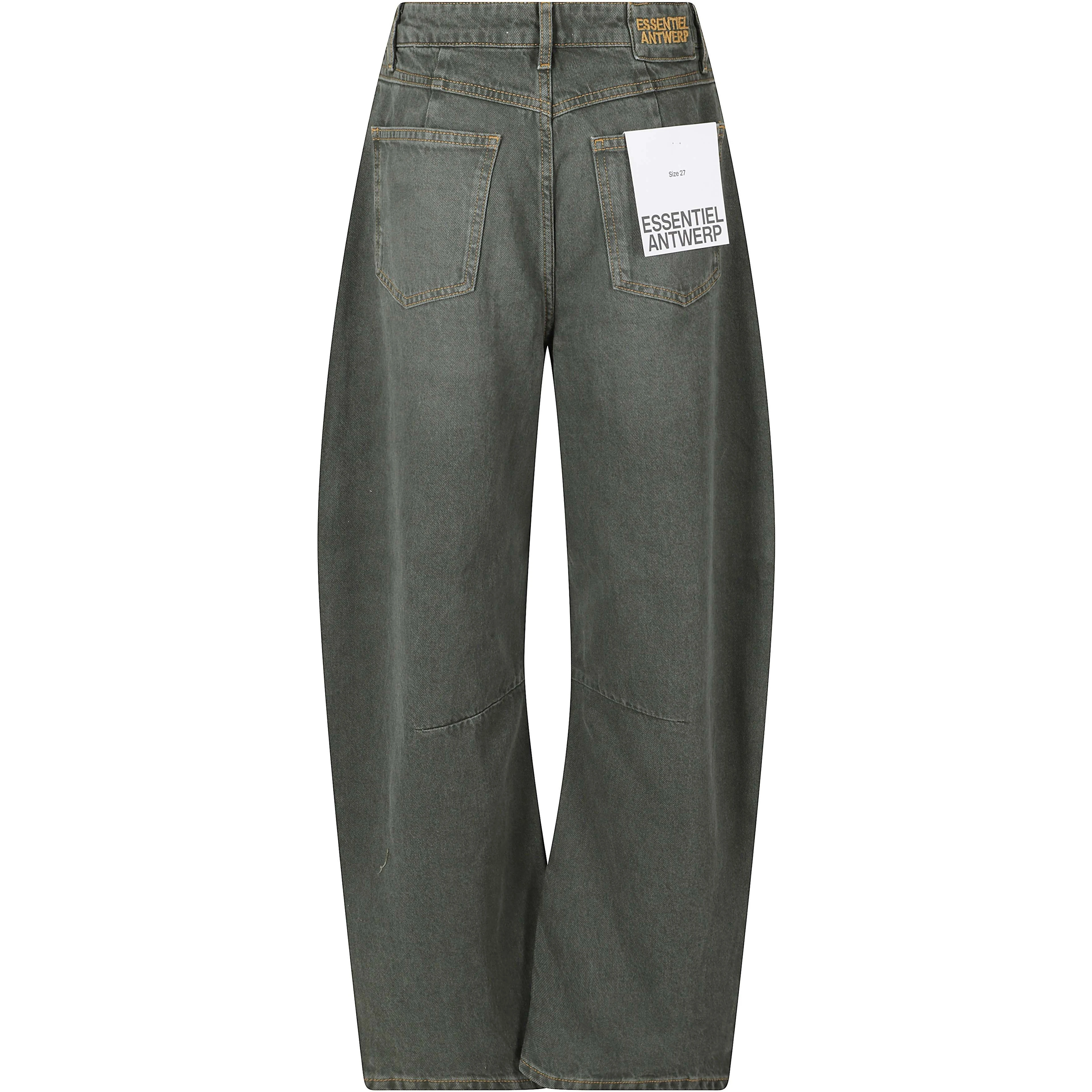 COLOUR DENIM BARREL LEG