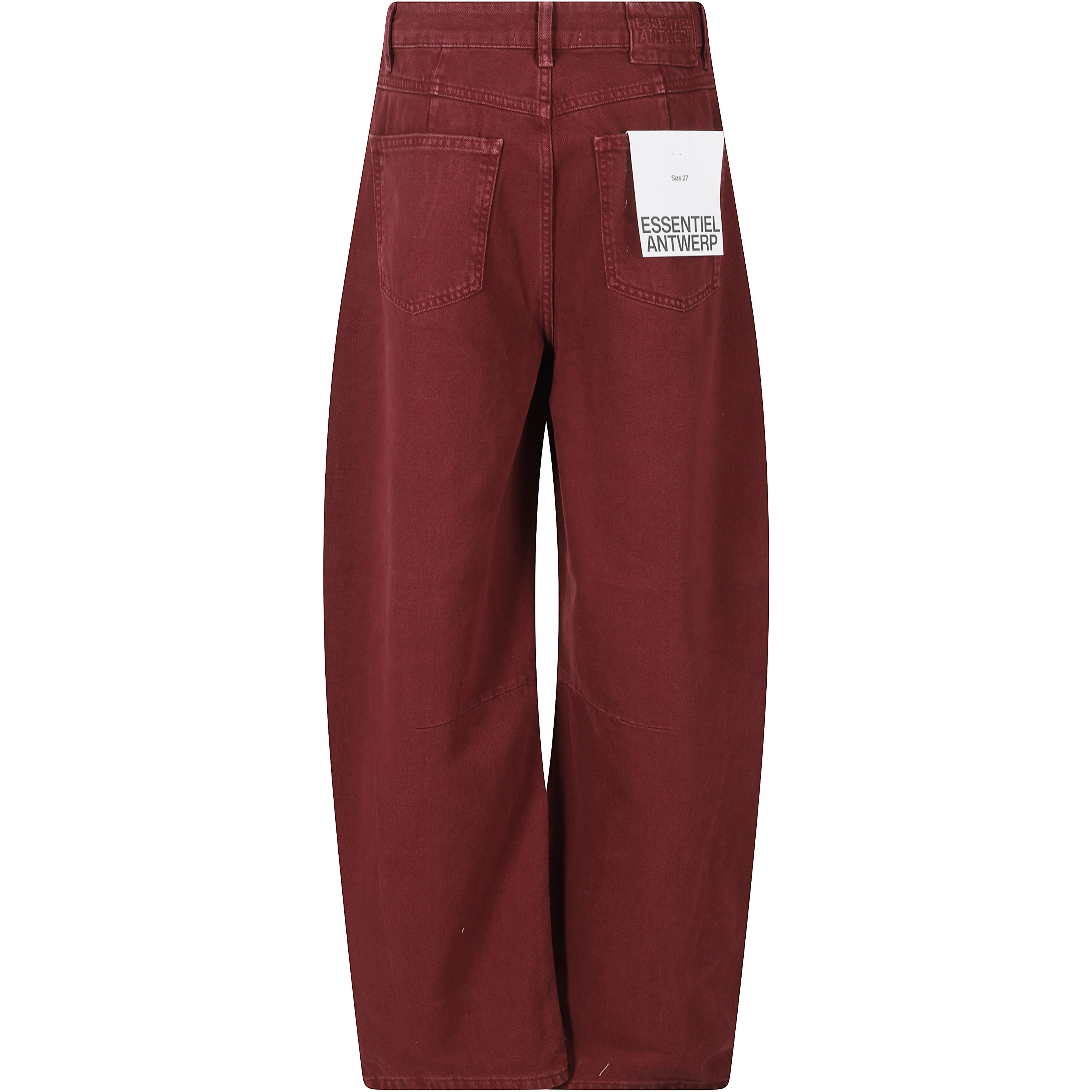 COLOUR DENIM BARREL LEG