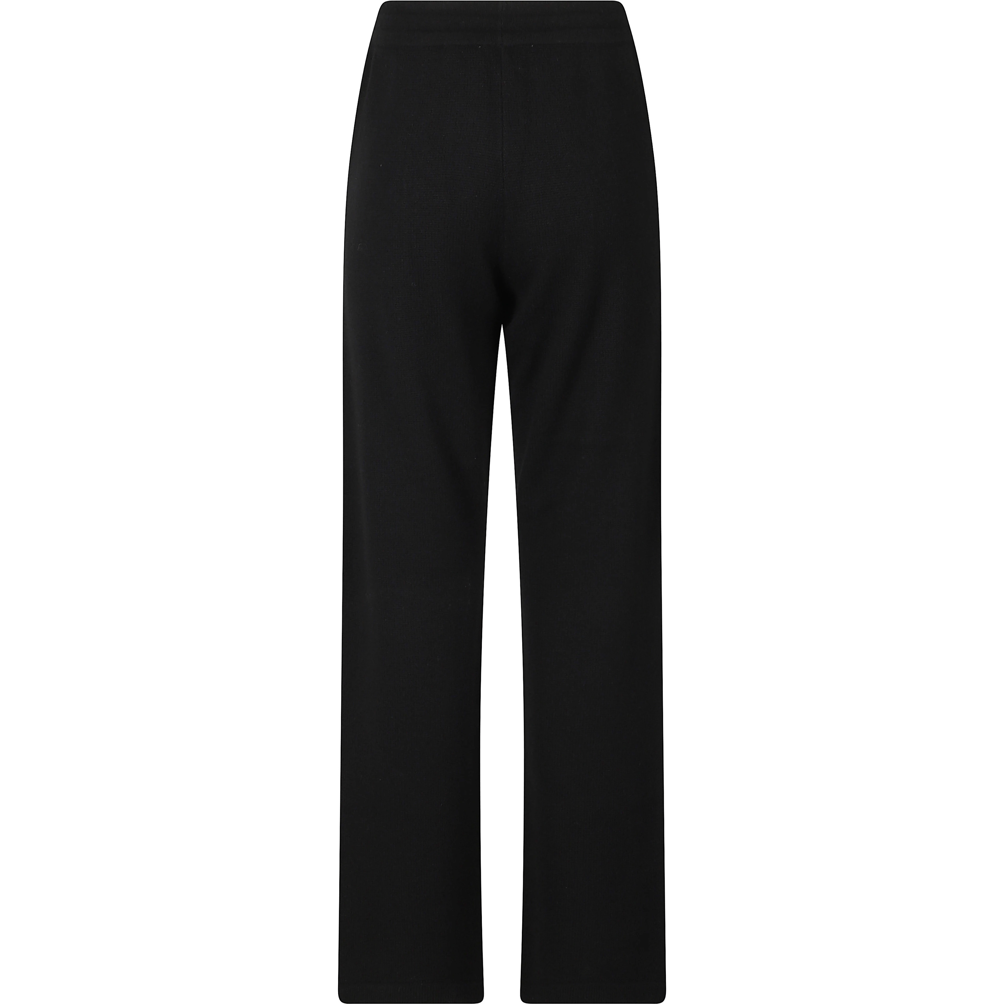 S LOGO CASHMERE TROUSERS