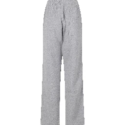 SERIF LOGO EMBROIDERED WIDE SWEATPANT