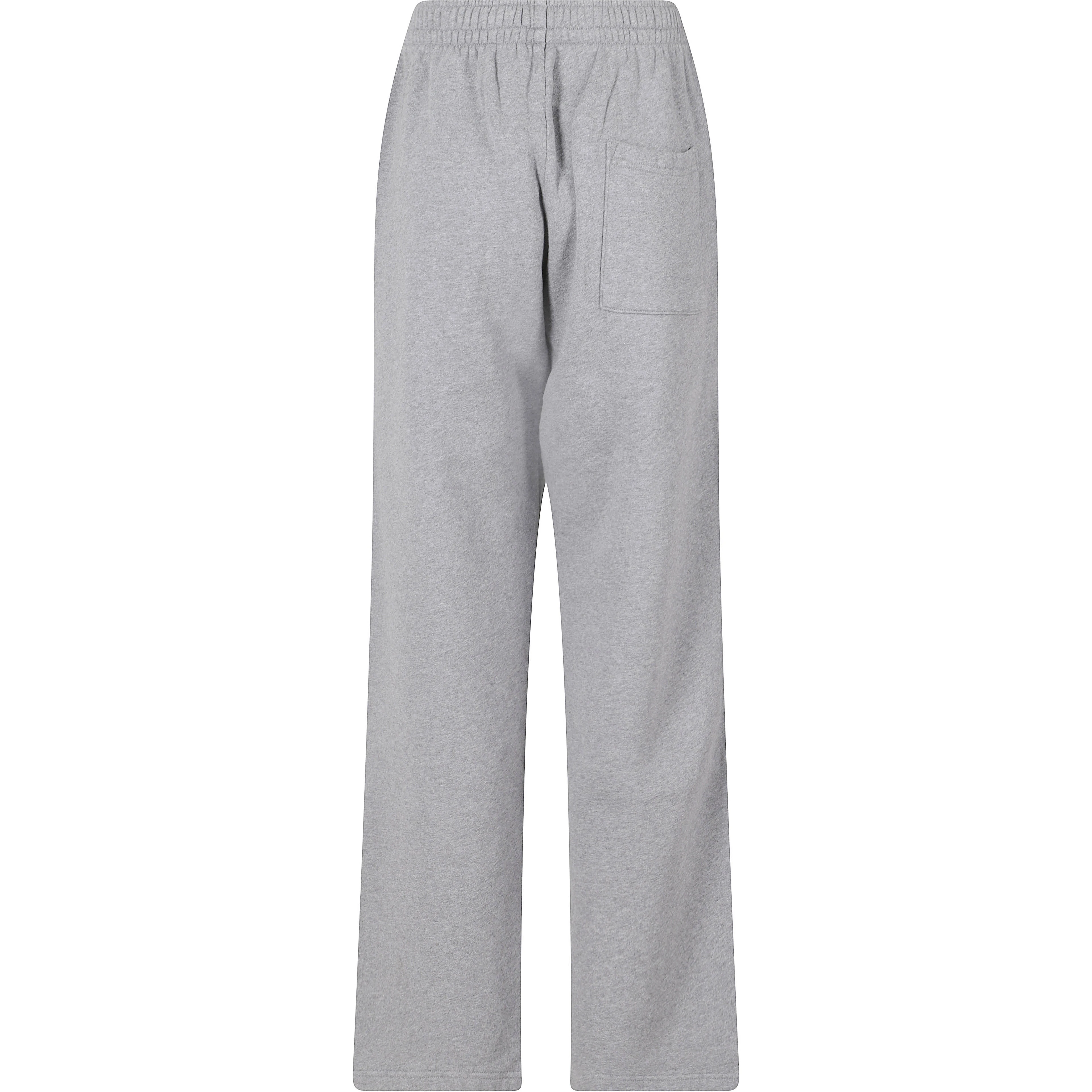 SERIF LOGO EMBROIDERED WIDE SWEATPANT