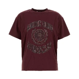 CADE TEE COLLEGIATE - BURGUNDY
