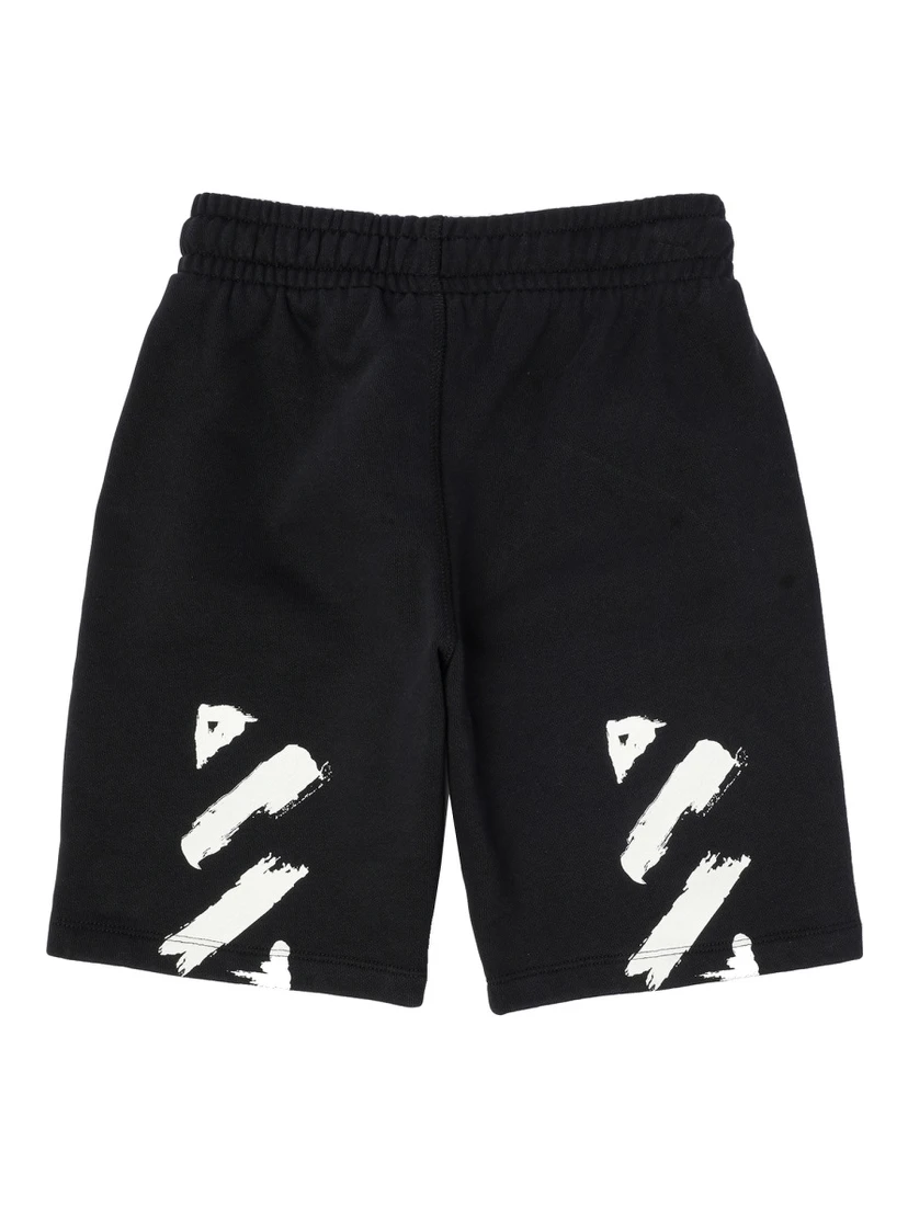diag paint sweatshort