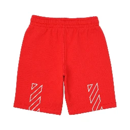 diag paint sweatshort