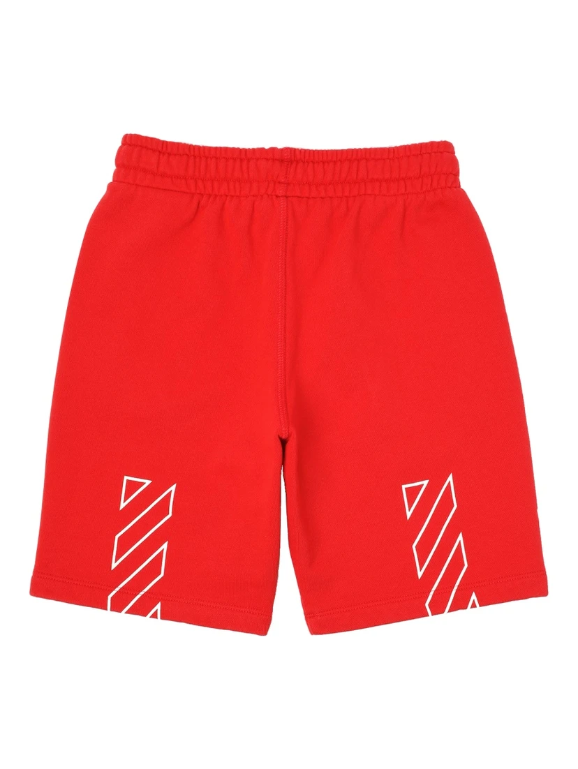 diag paint sweatshort