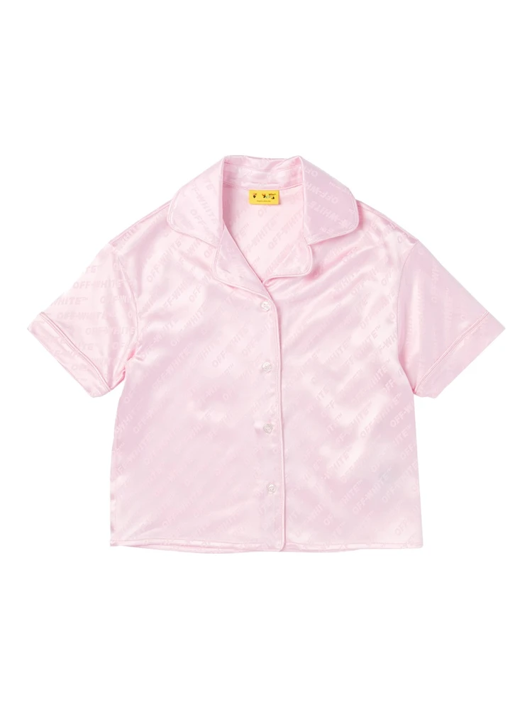 jacq off satin shirt s/s
