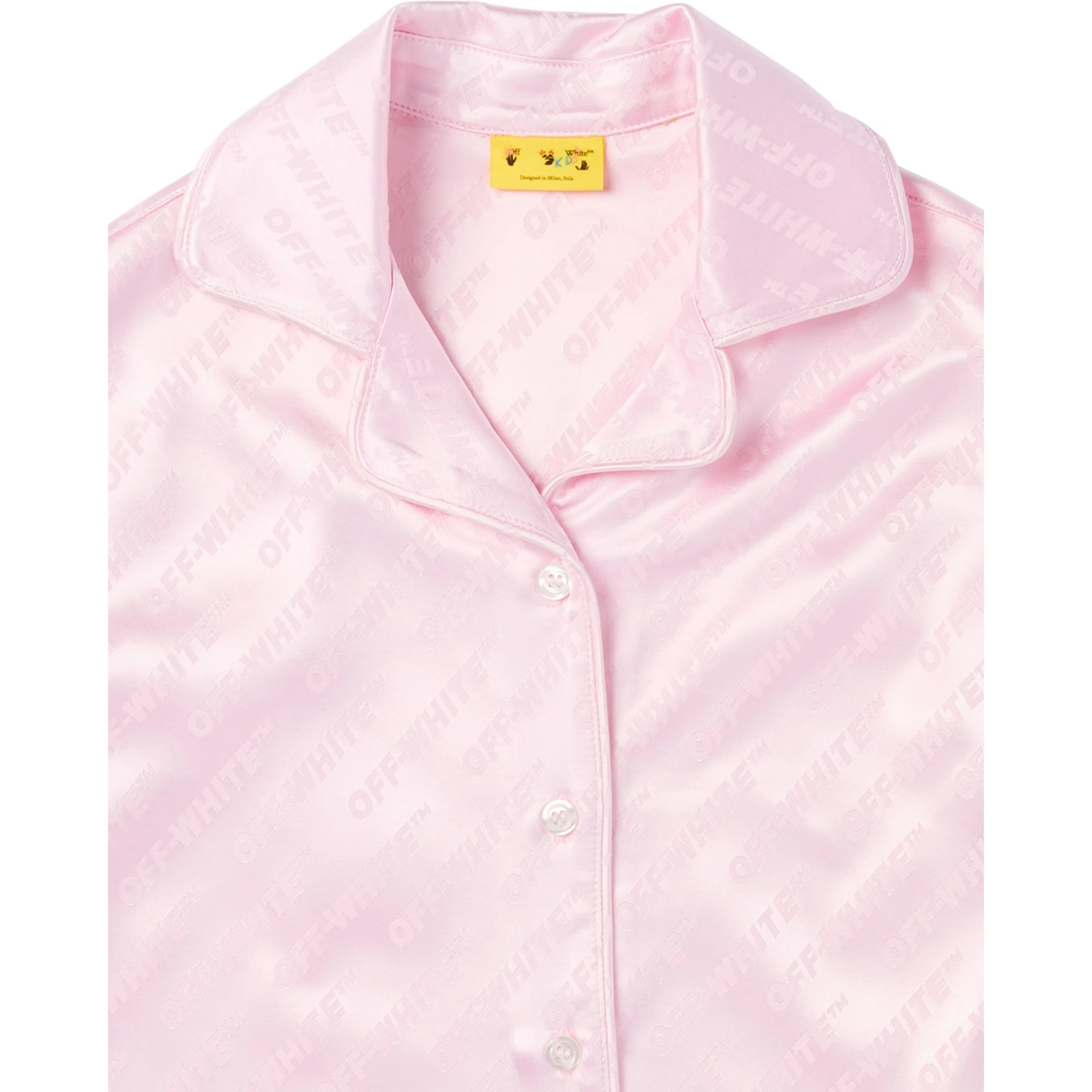 jacq off satin shirt s/s