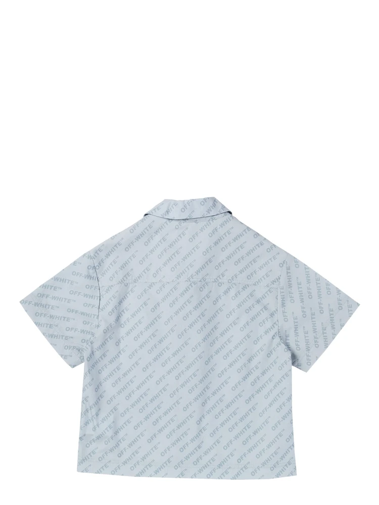 logo aop bowling shirt alternative