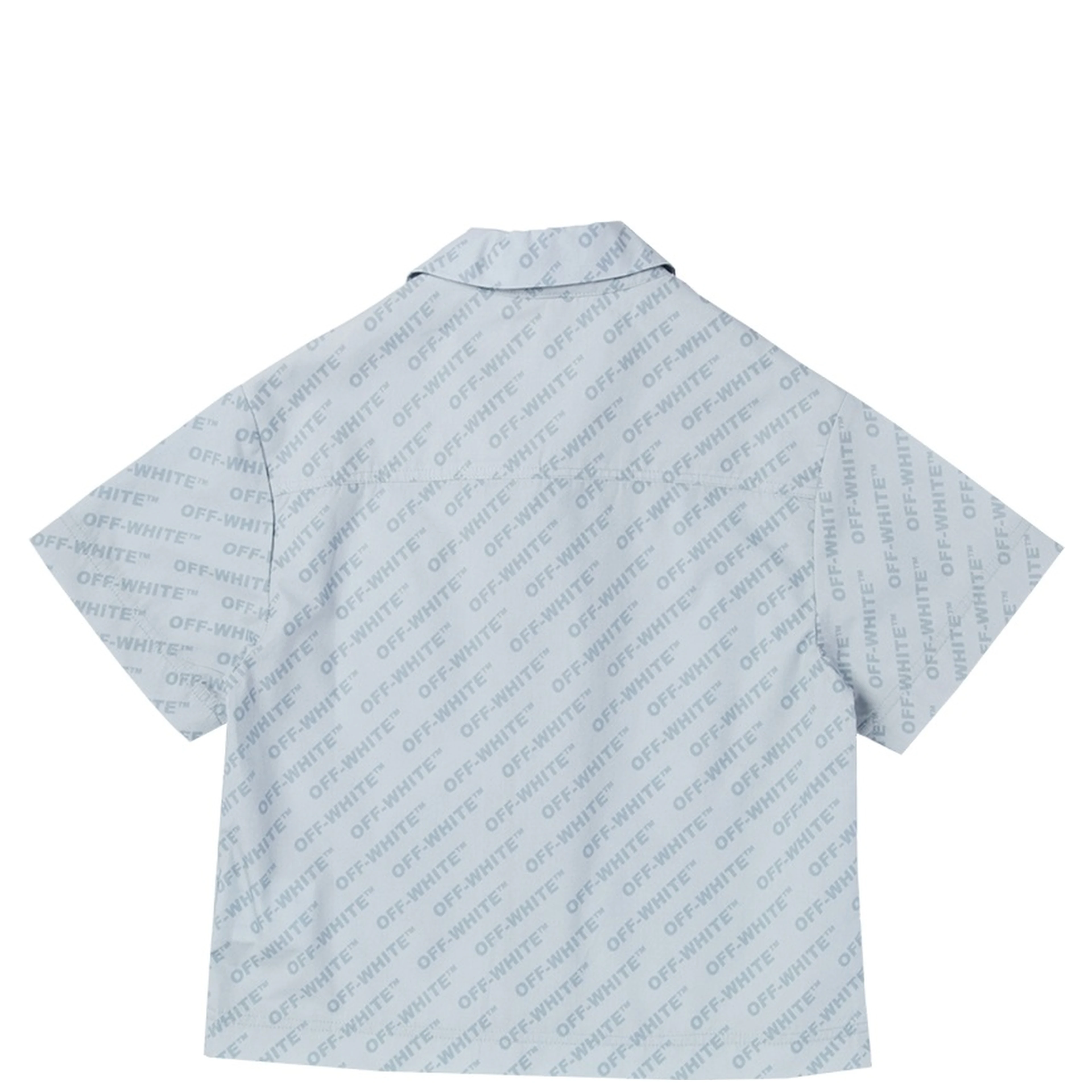 logo aop bowling shirt