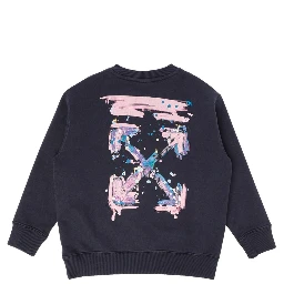 arrow splat crewneck