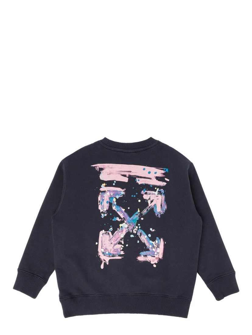 arrow splat crewneck