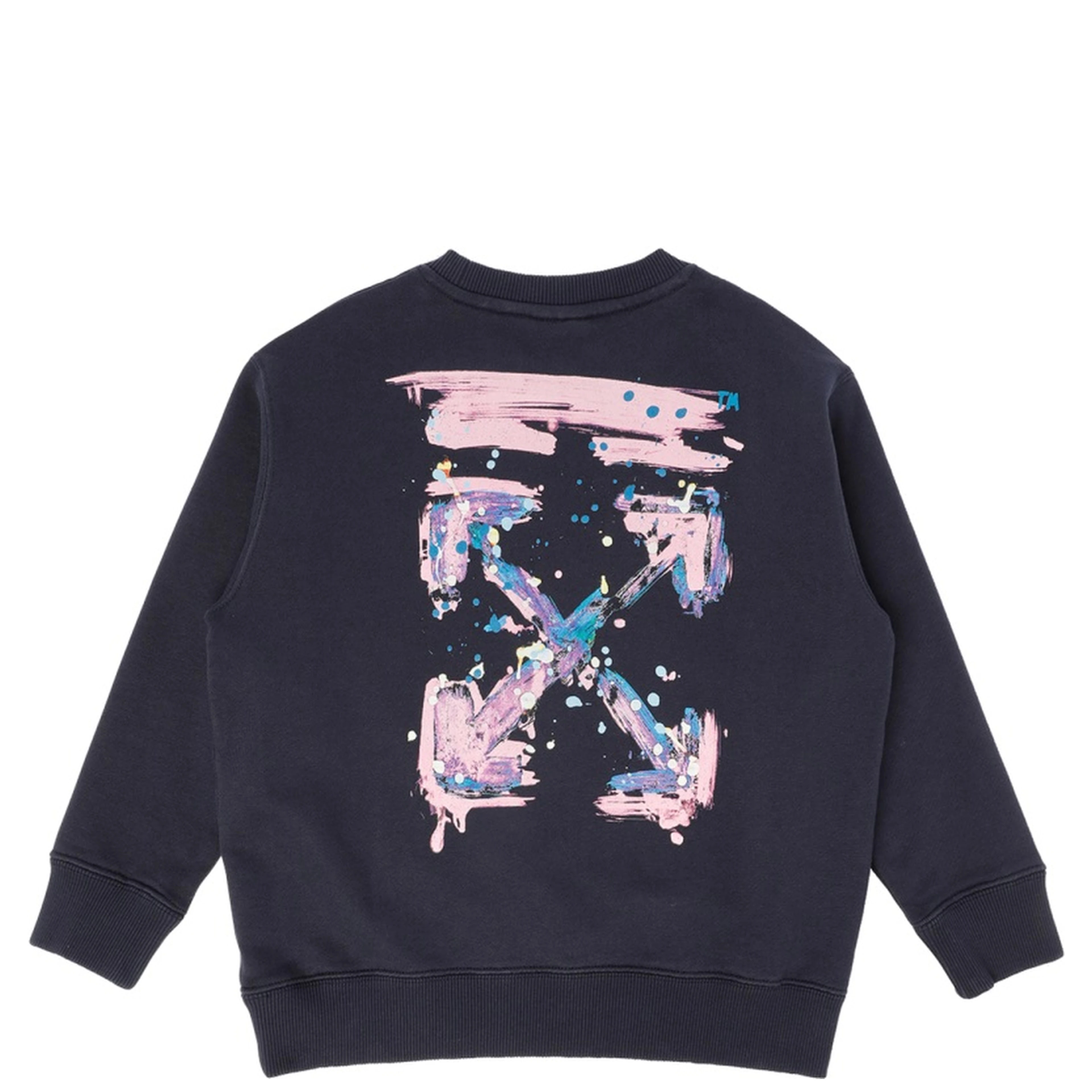 arrow splat crewneck