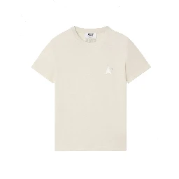star unisex t-shirt cotton jersey with metallic print