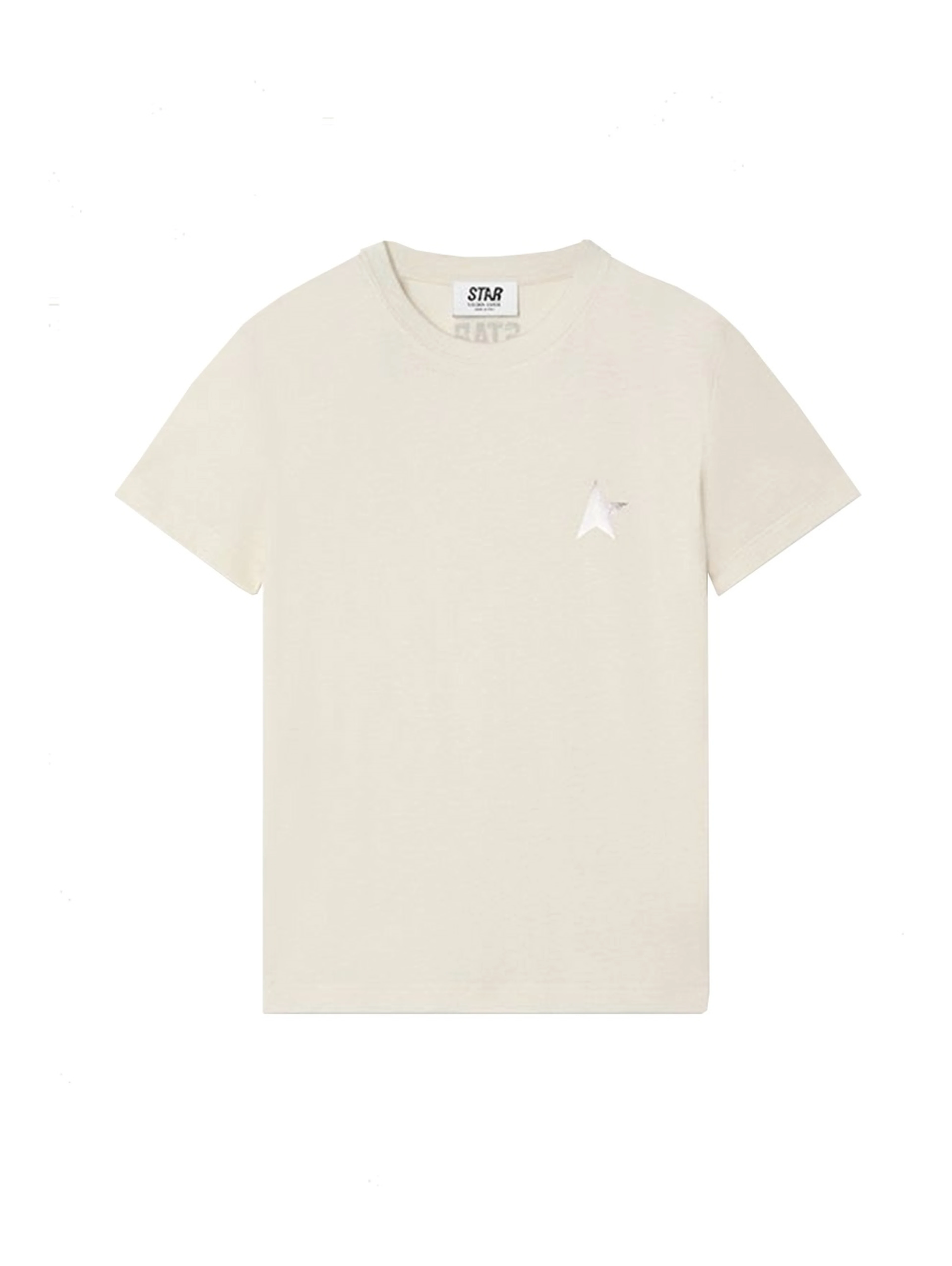 star unisex t-shirt cotton jersey with metallic print
