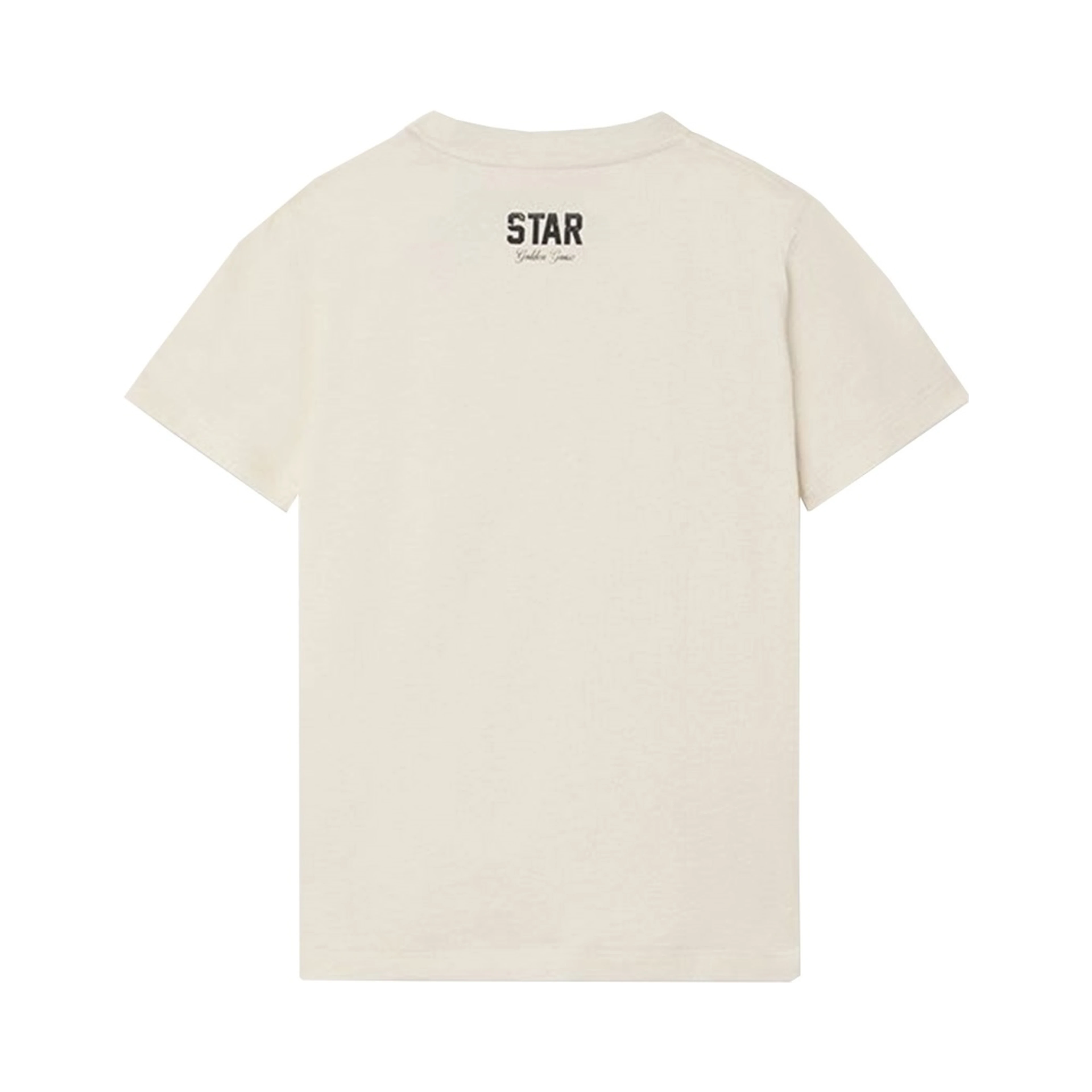 star unisex t-shirt cotton jersey with metallic print