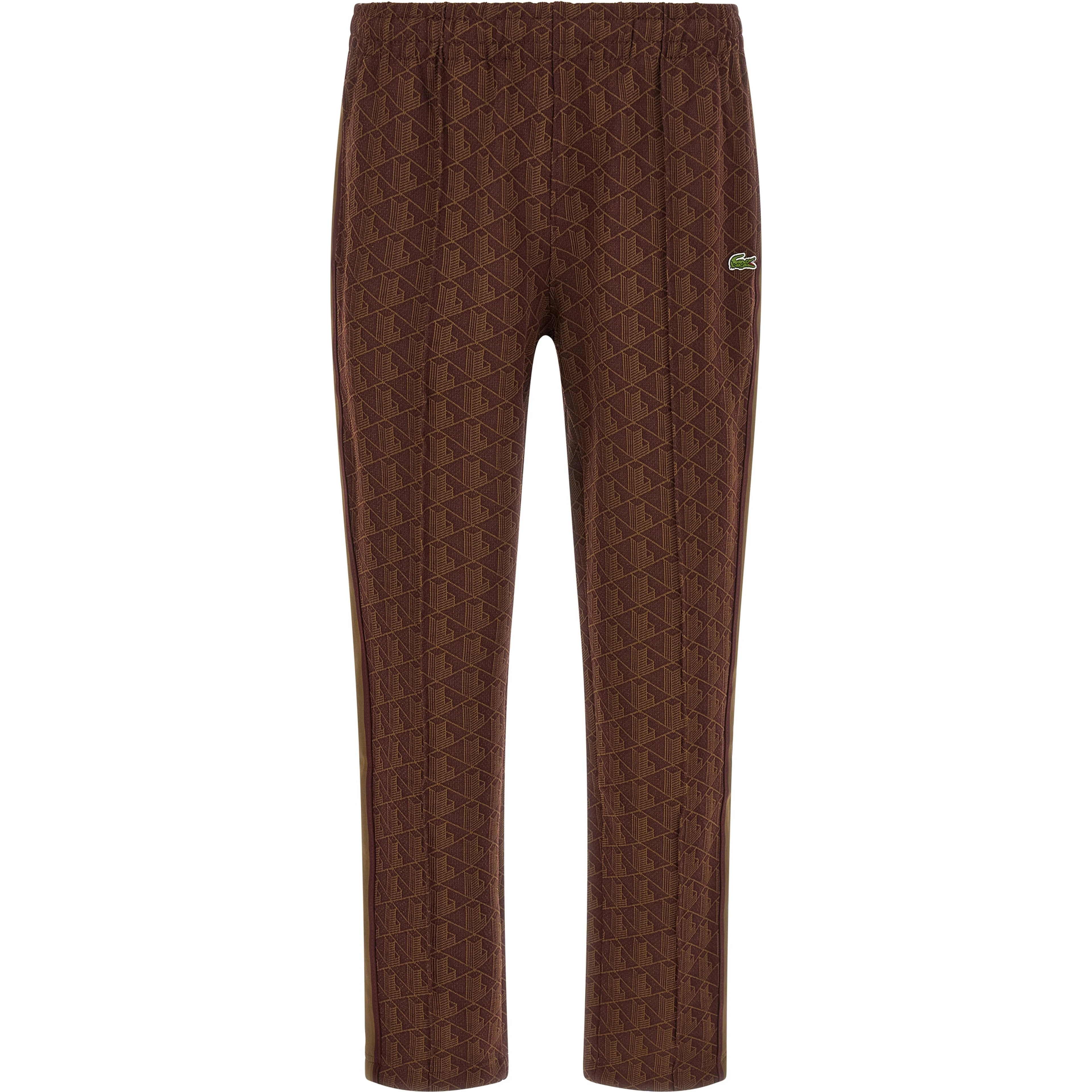 Brown Polyester Joggers (Workout Pants)