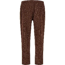 Brown Polyester Joggers (Workout Pants)