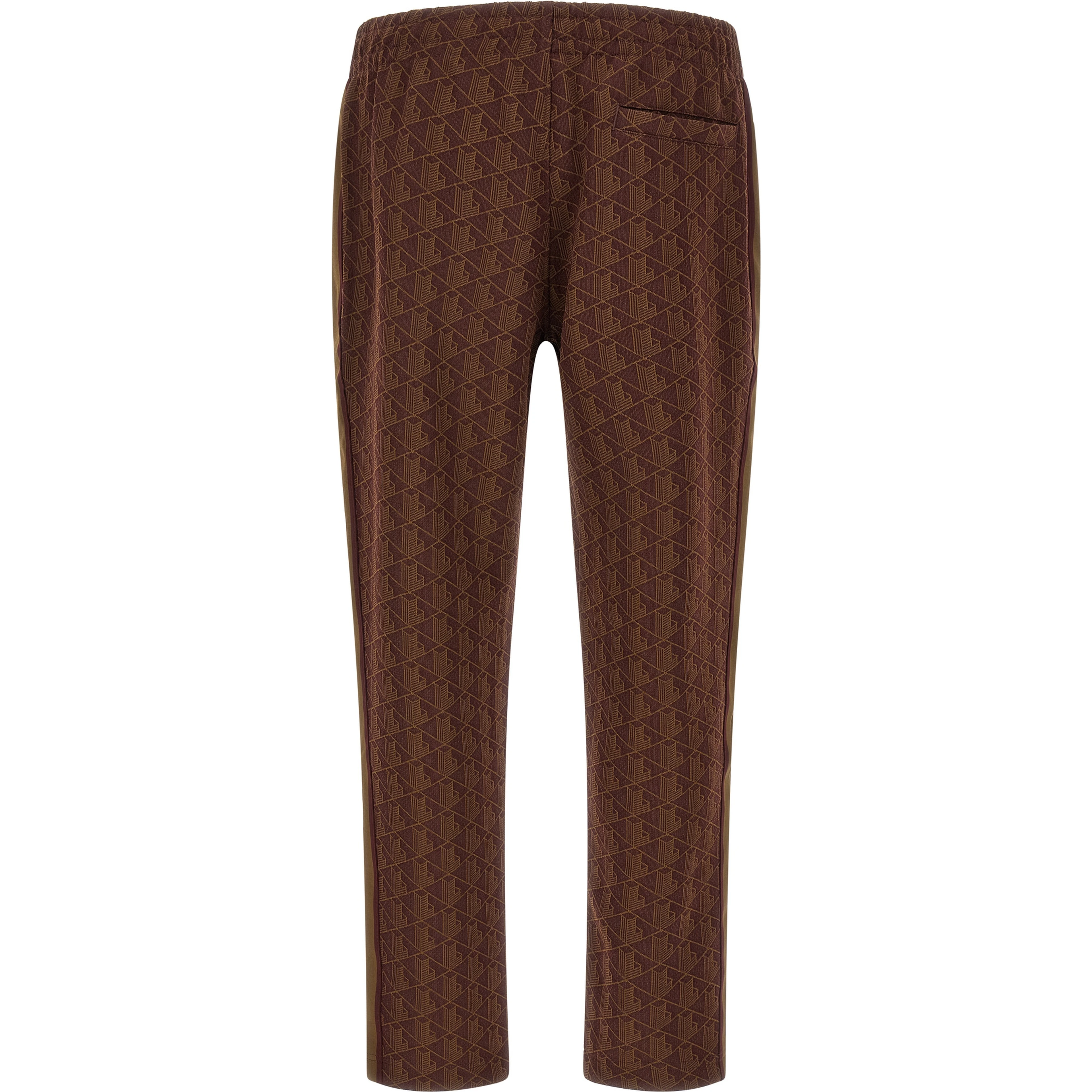Brown Polyester Joggers (Workout Pants)