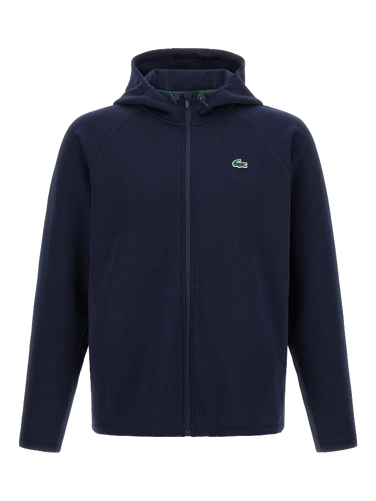 Blue Polyester Sweatshirt