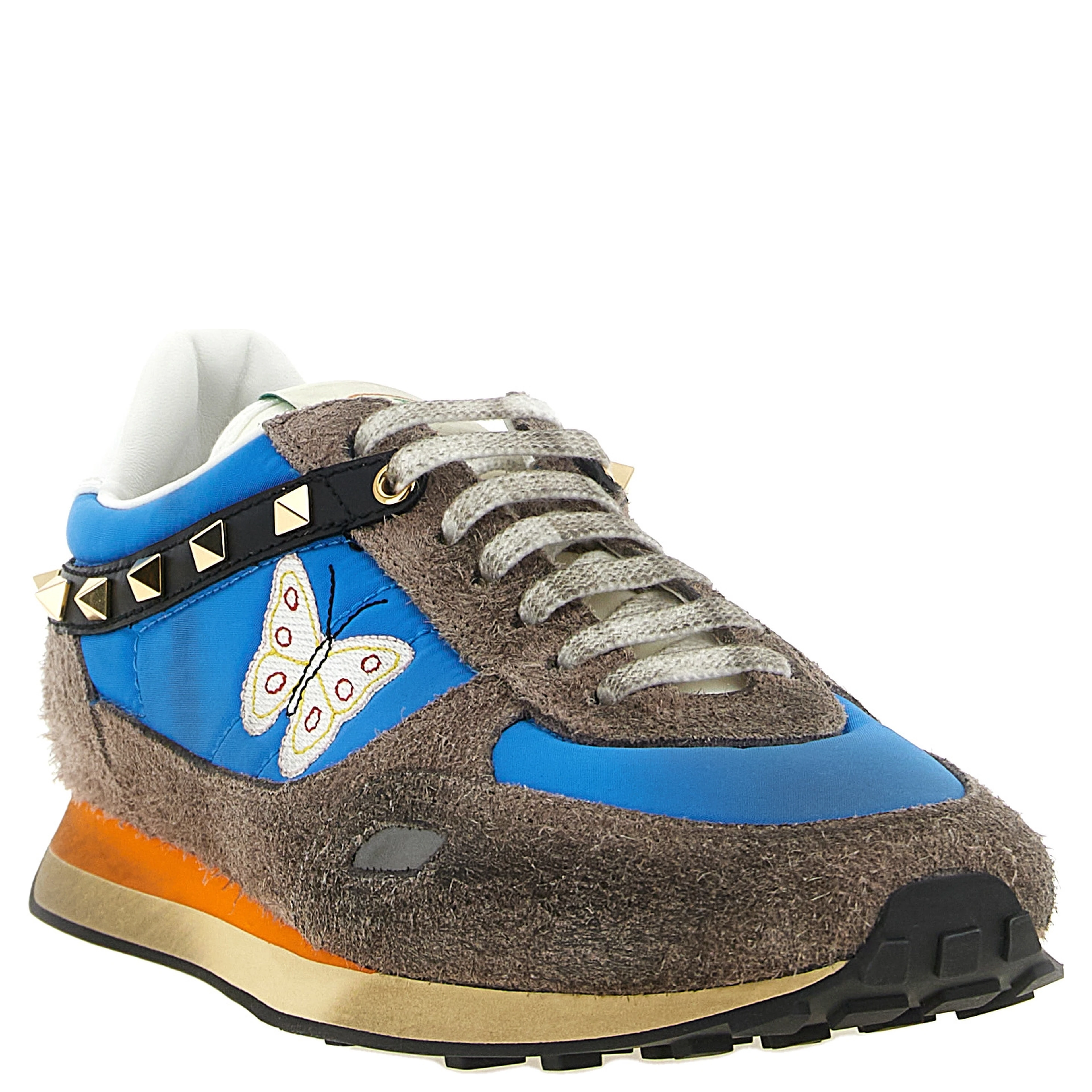Multicolor Calfskin Low Top Sneakers