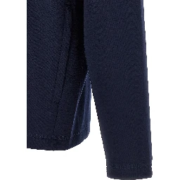Blue Polyester Sweatshirt
