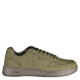Green Polyurethane Mens Sneaker