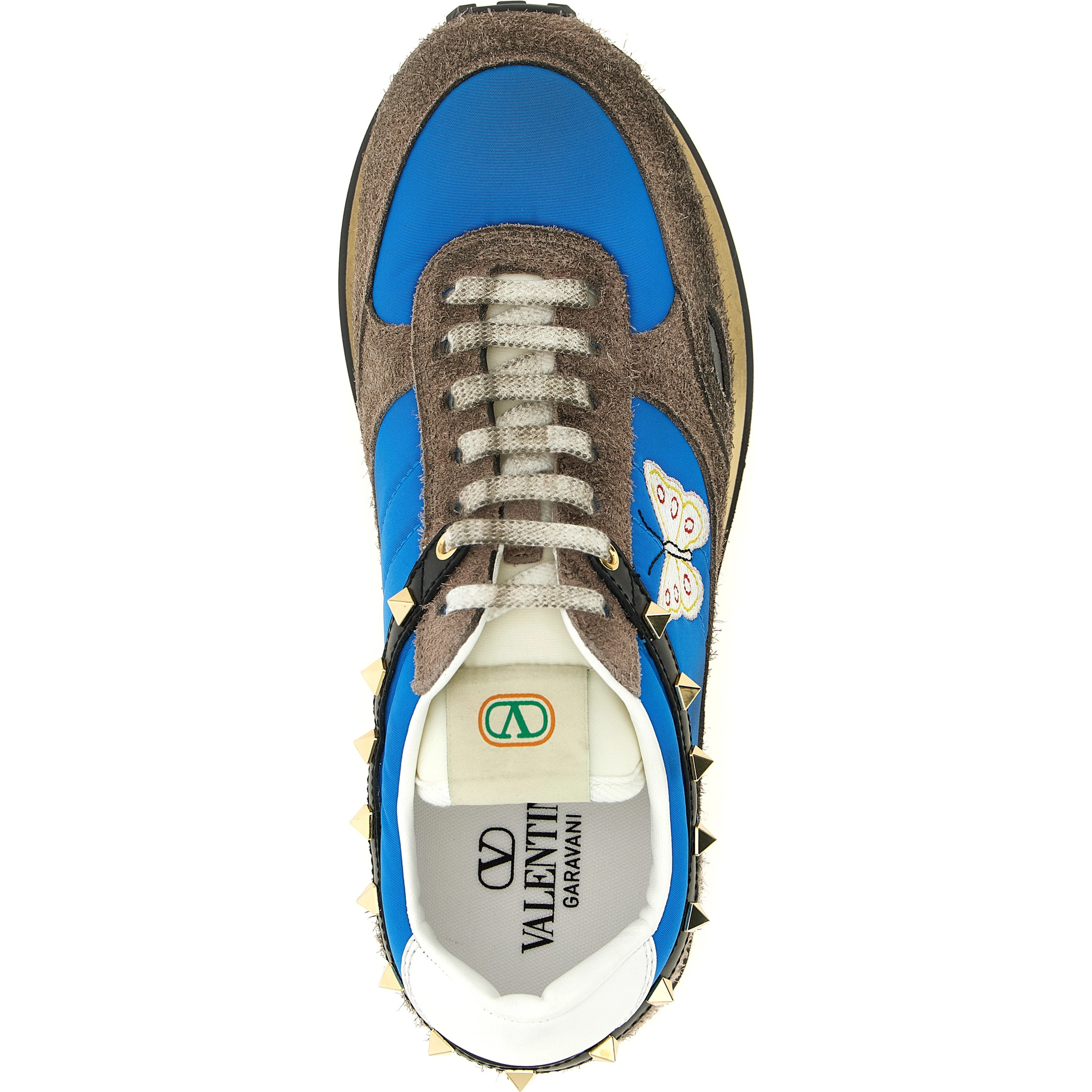 Multicolor Calfskin Low Top Sneakers