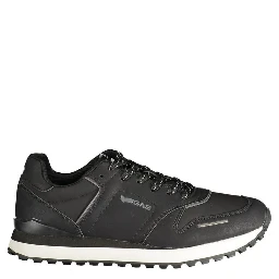 Nero Polyurethane Men's Sneaker