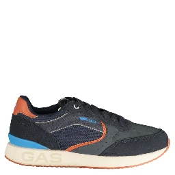 Blue Polyurethane Men's Sneaker