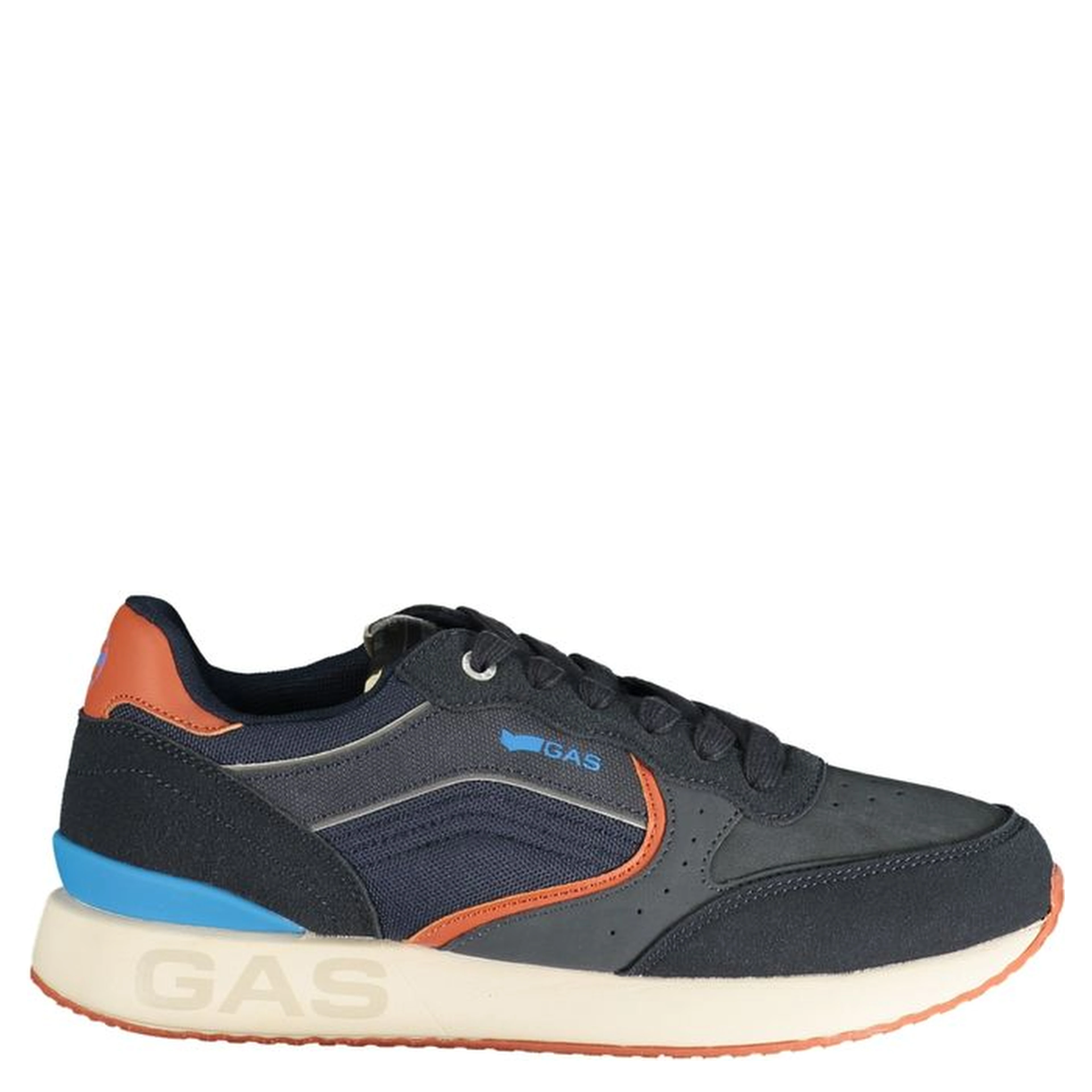 Blue Polyurethane Men's Sneaker