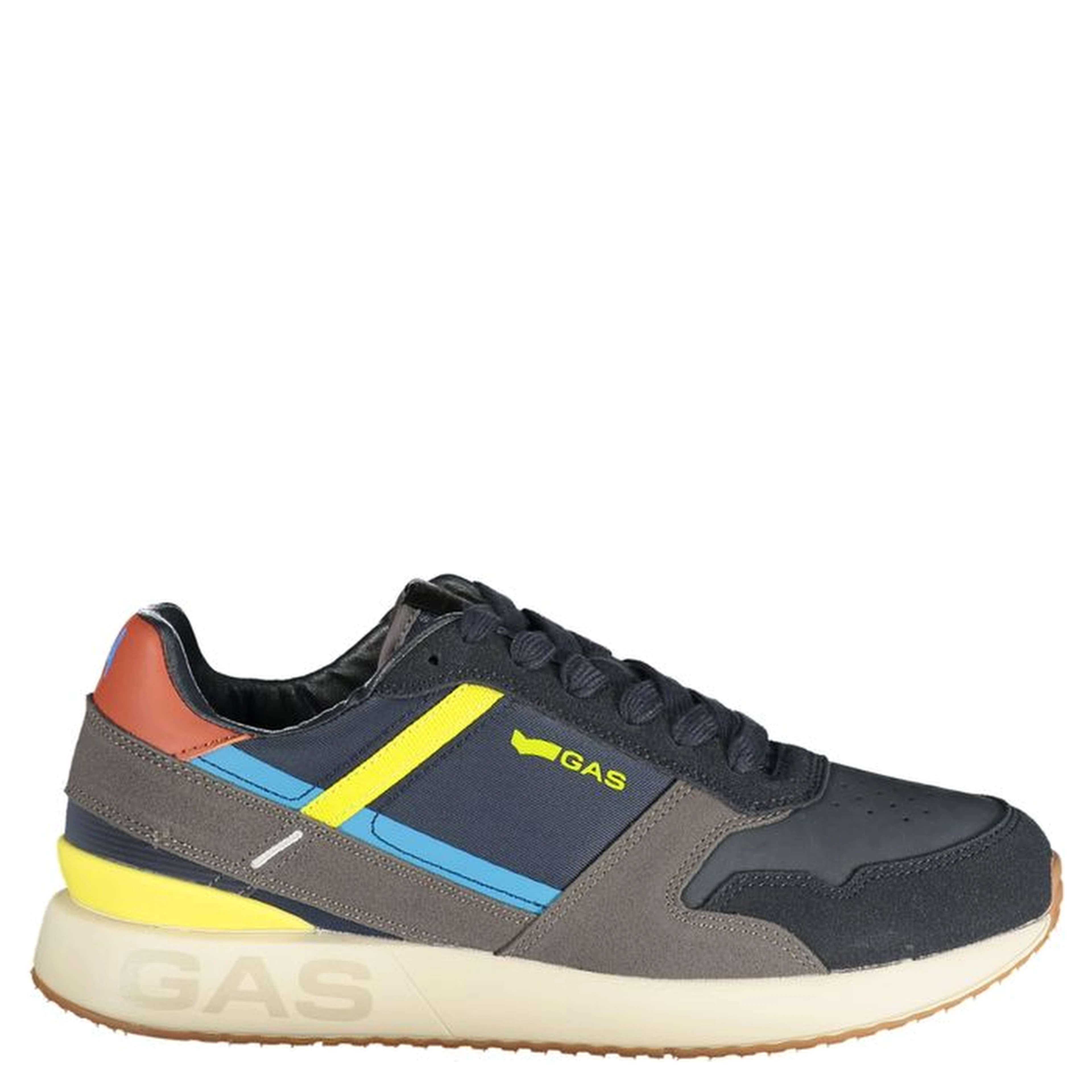 Blue Polyurethane Men's Sneaker