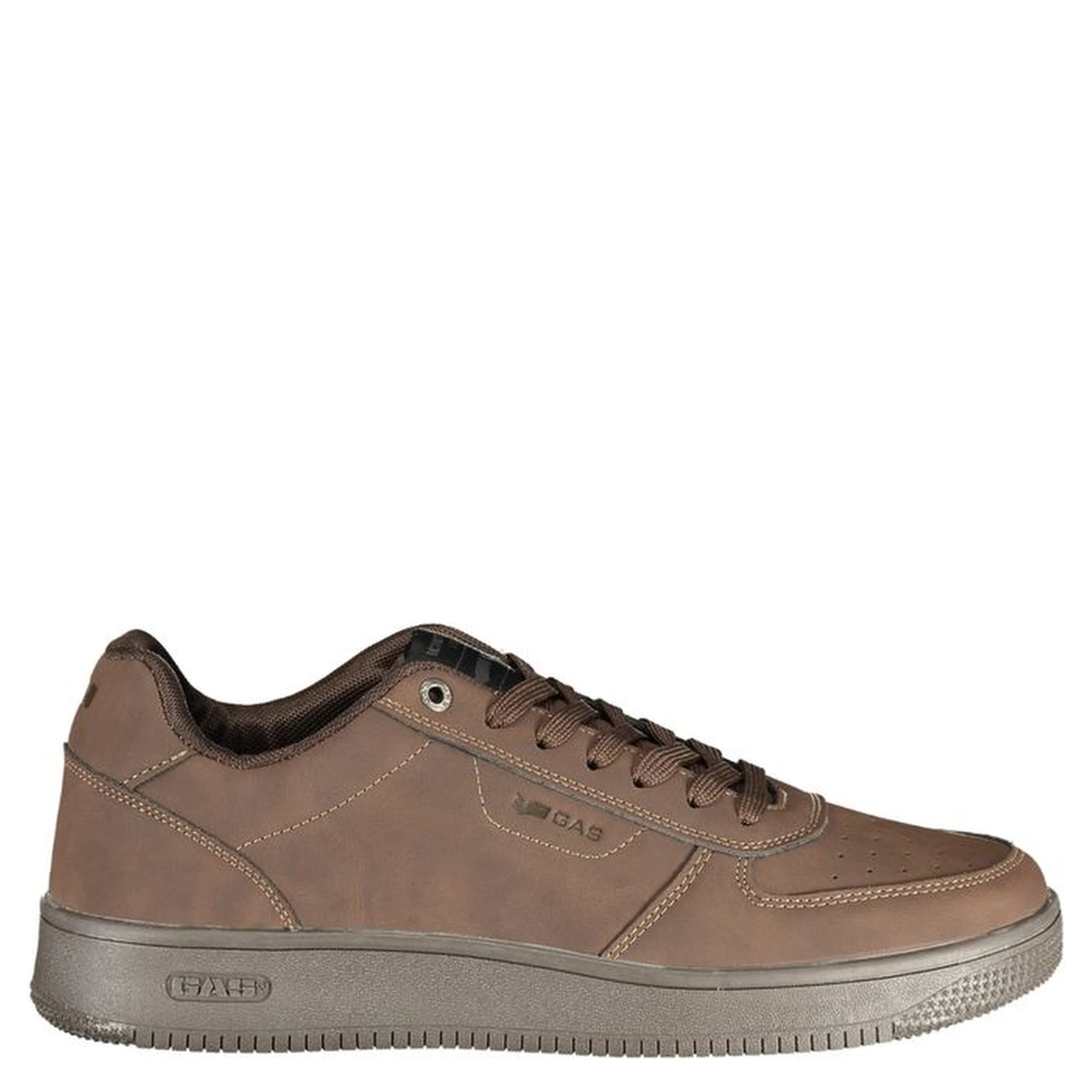 Brown Polyurethane Men's Sneaker