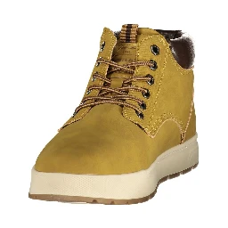 Beige Polyurethane Men's Sneaker