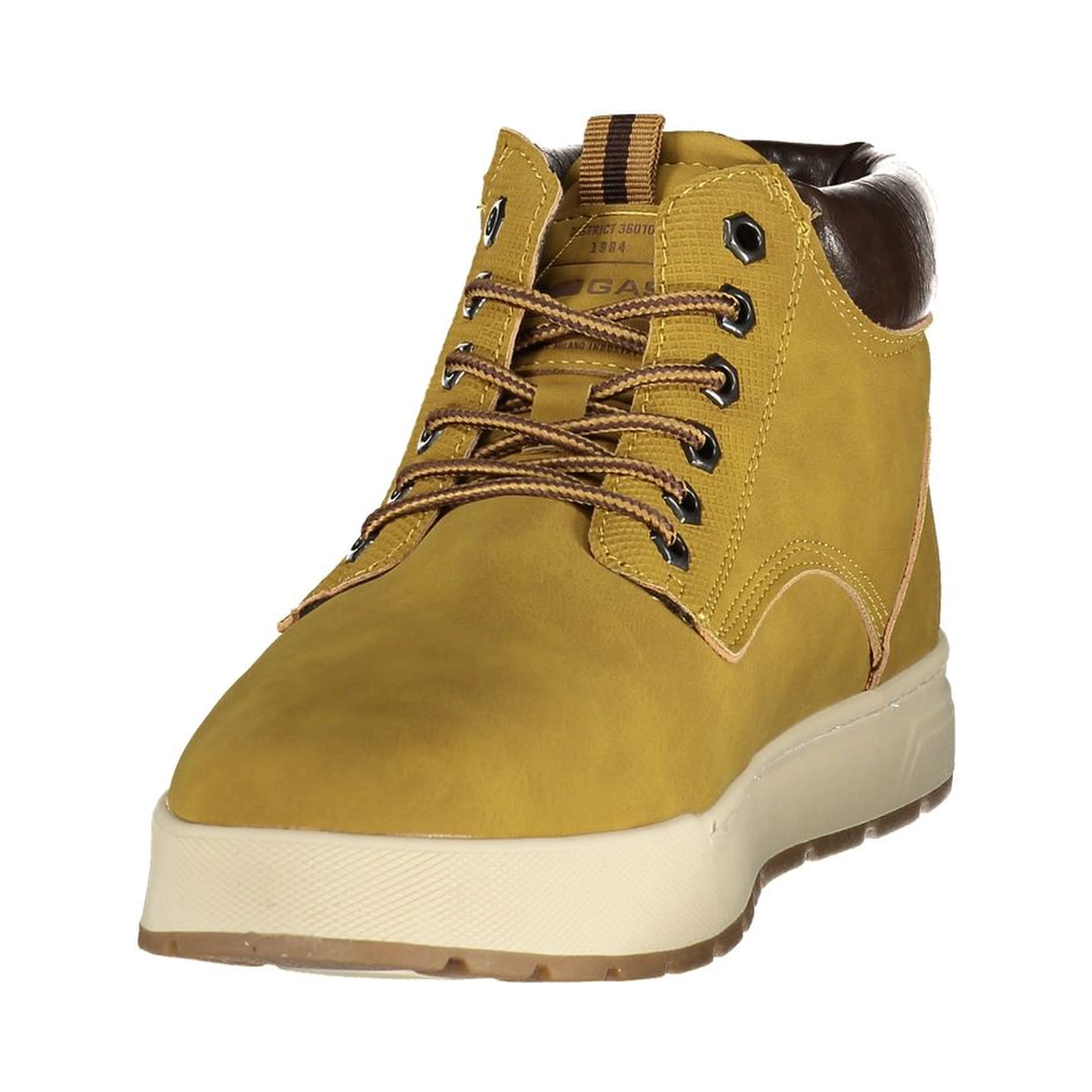 Beige Polyurethane Men's Sneaker