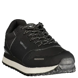 Nero Polyurethane Men's Sneaker