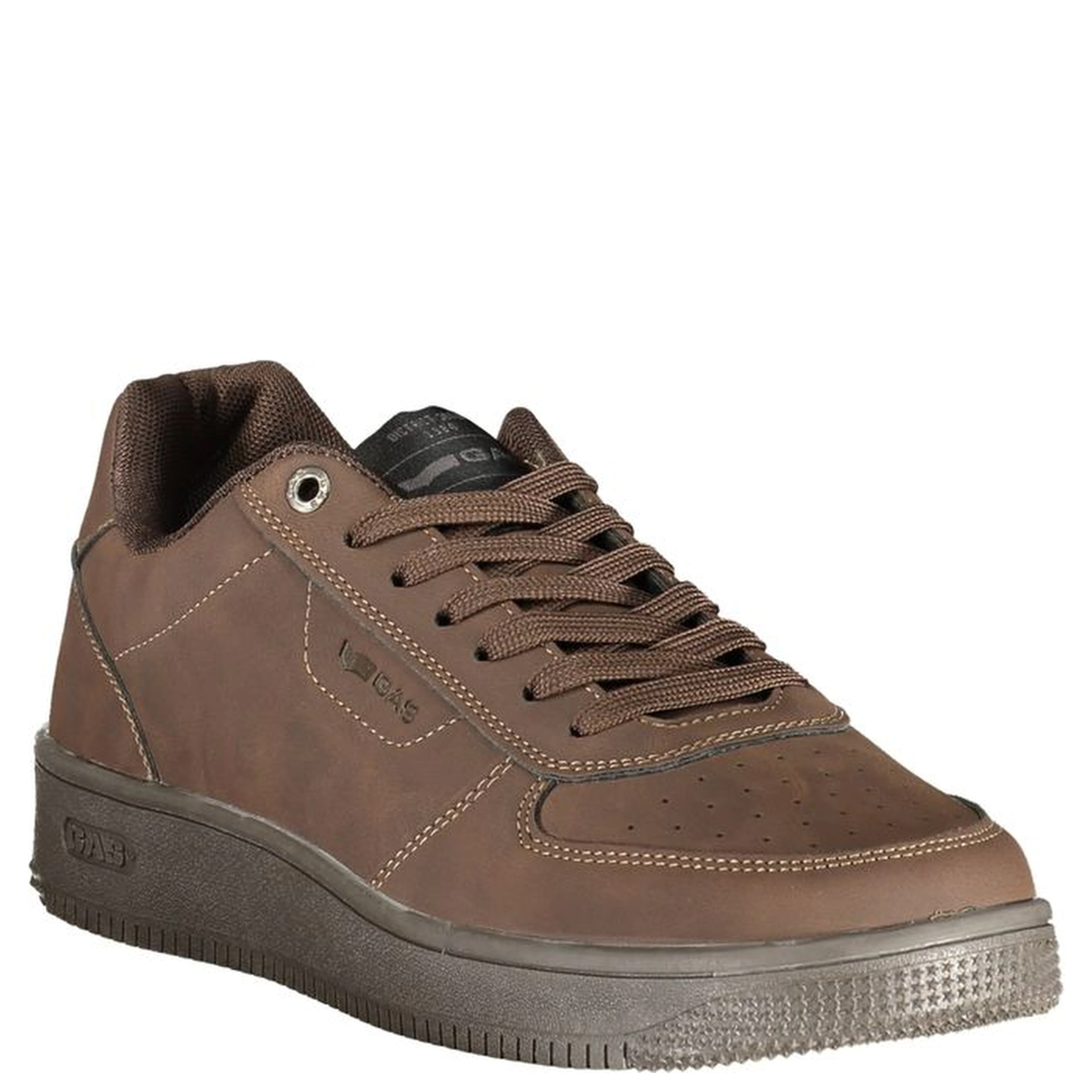 Brown Polyurethane Men's Sneaker