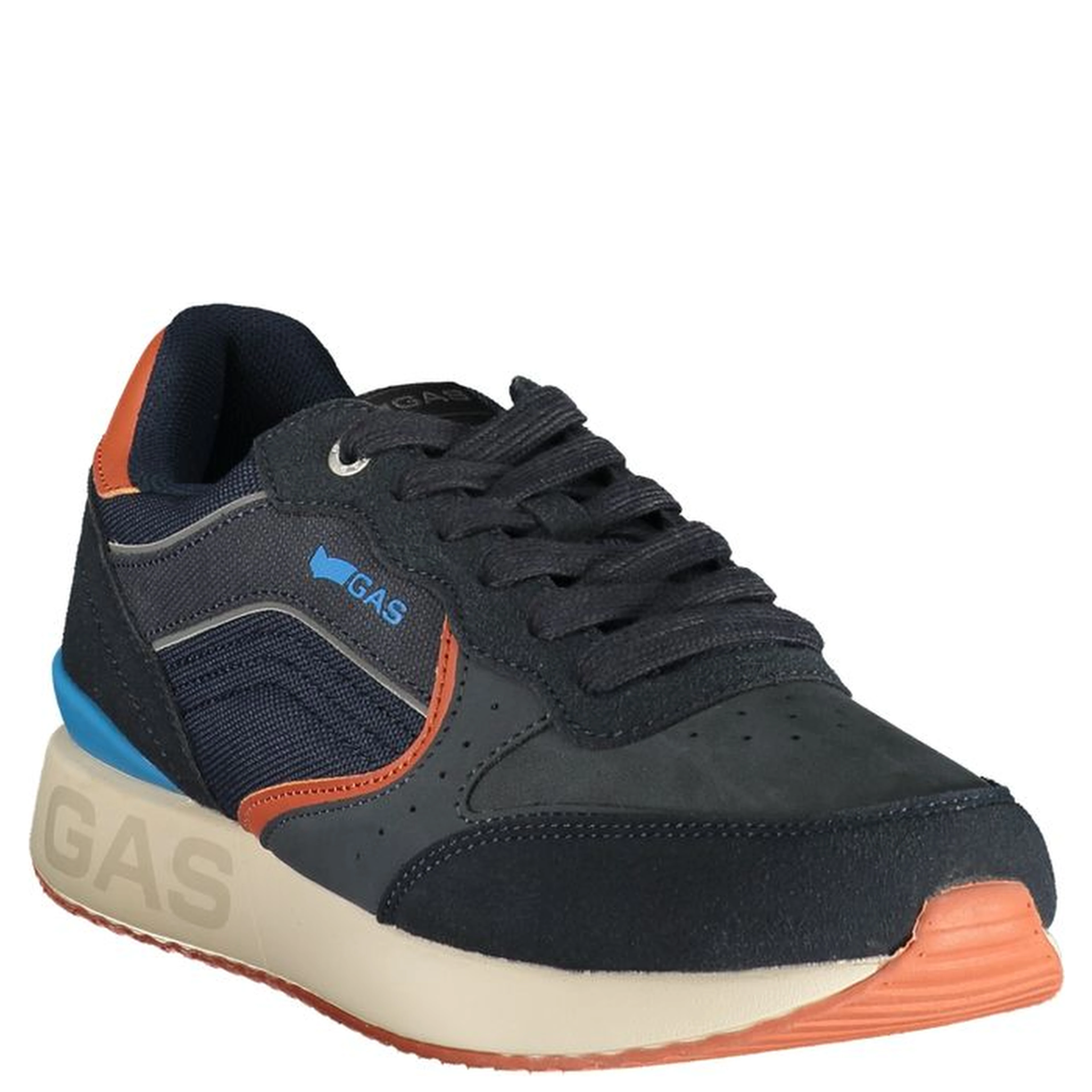 Blue Polyurethane Men's Sneaker
