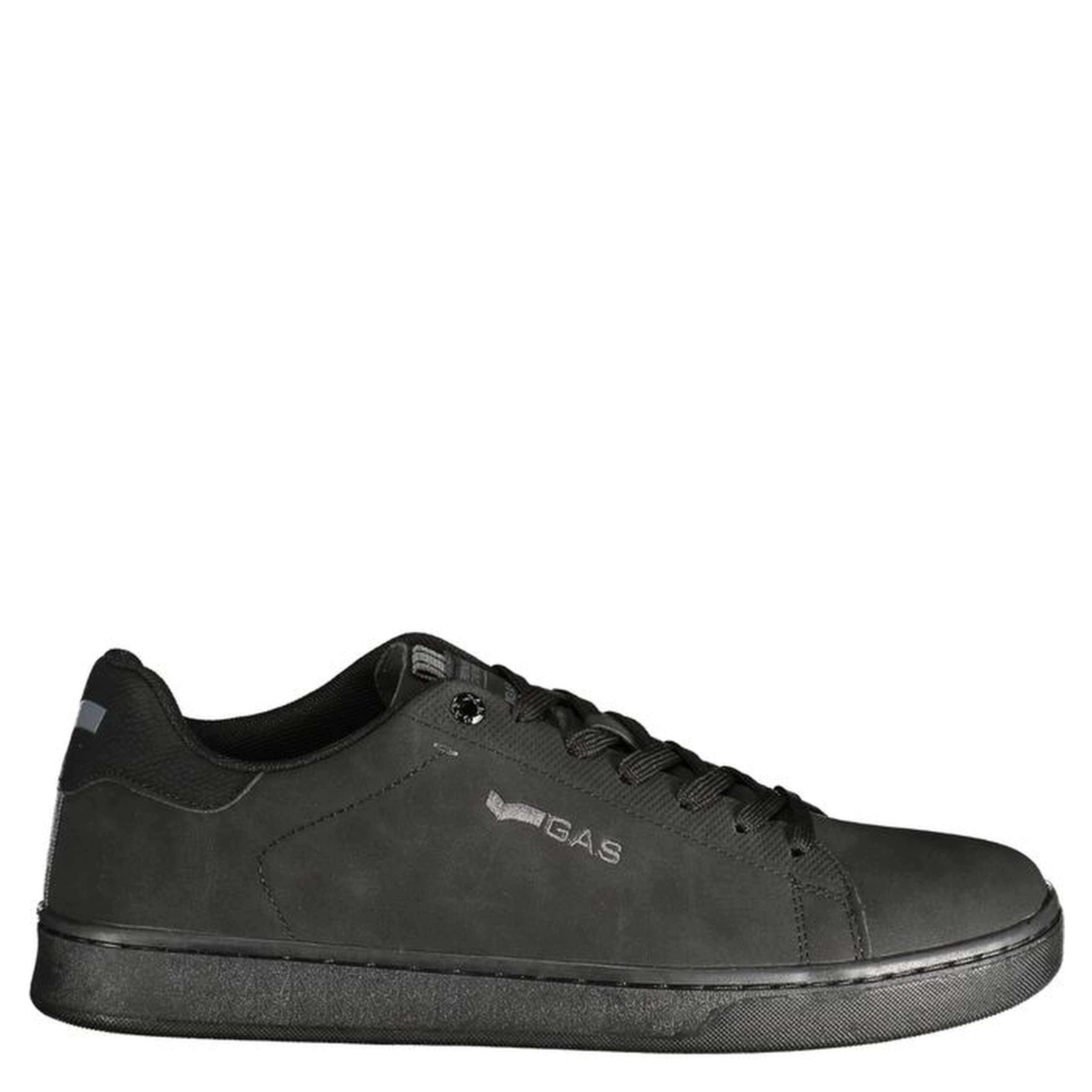 Black Polyurethane Men's Sneaker