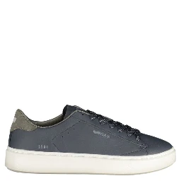 Blue Polyurethane Men's Sneaker