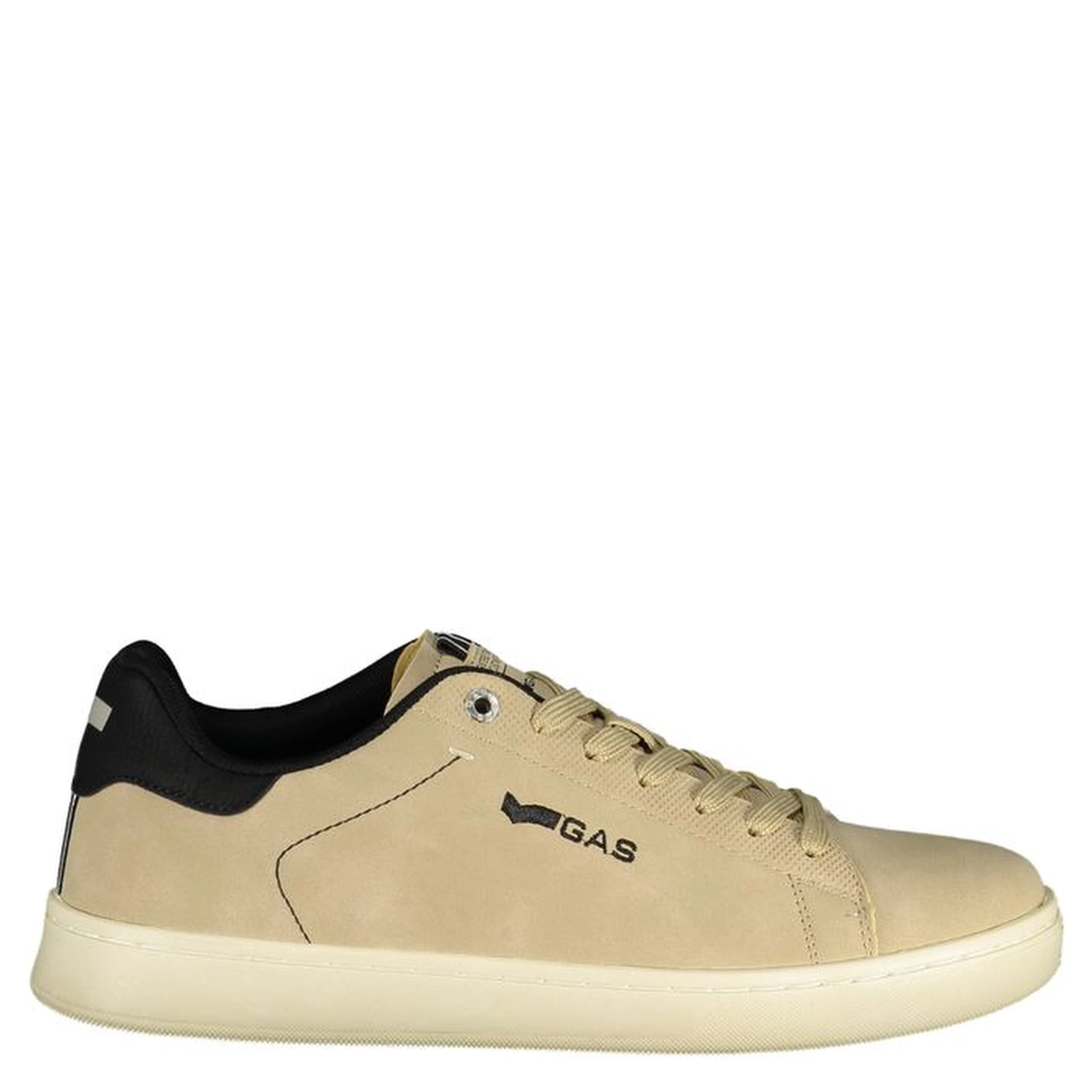 Beige Polyurethane Men's Sneaker