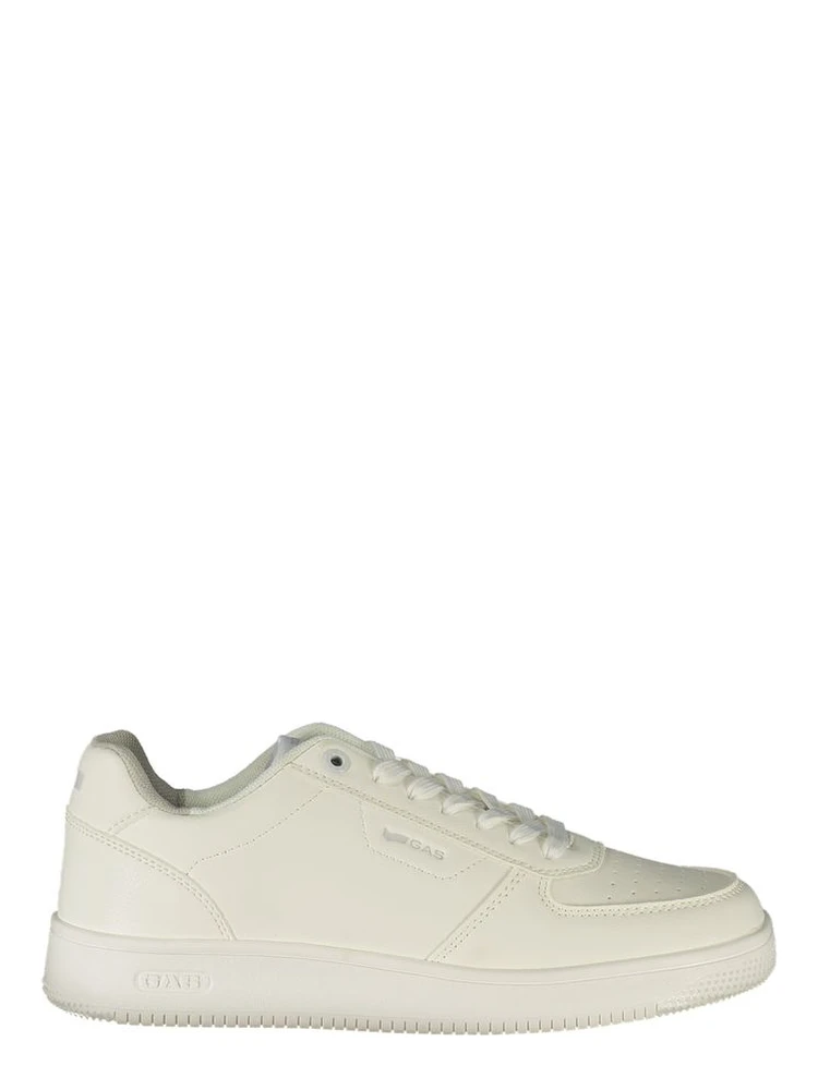 White Polyurethane Women's Sneaker