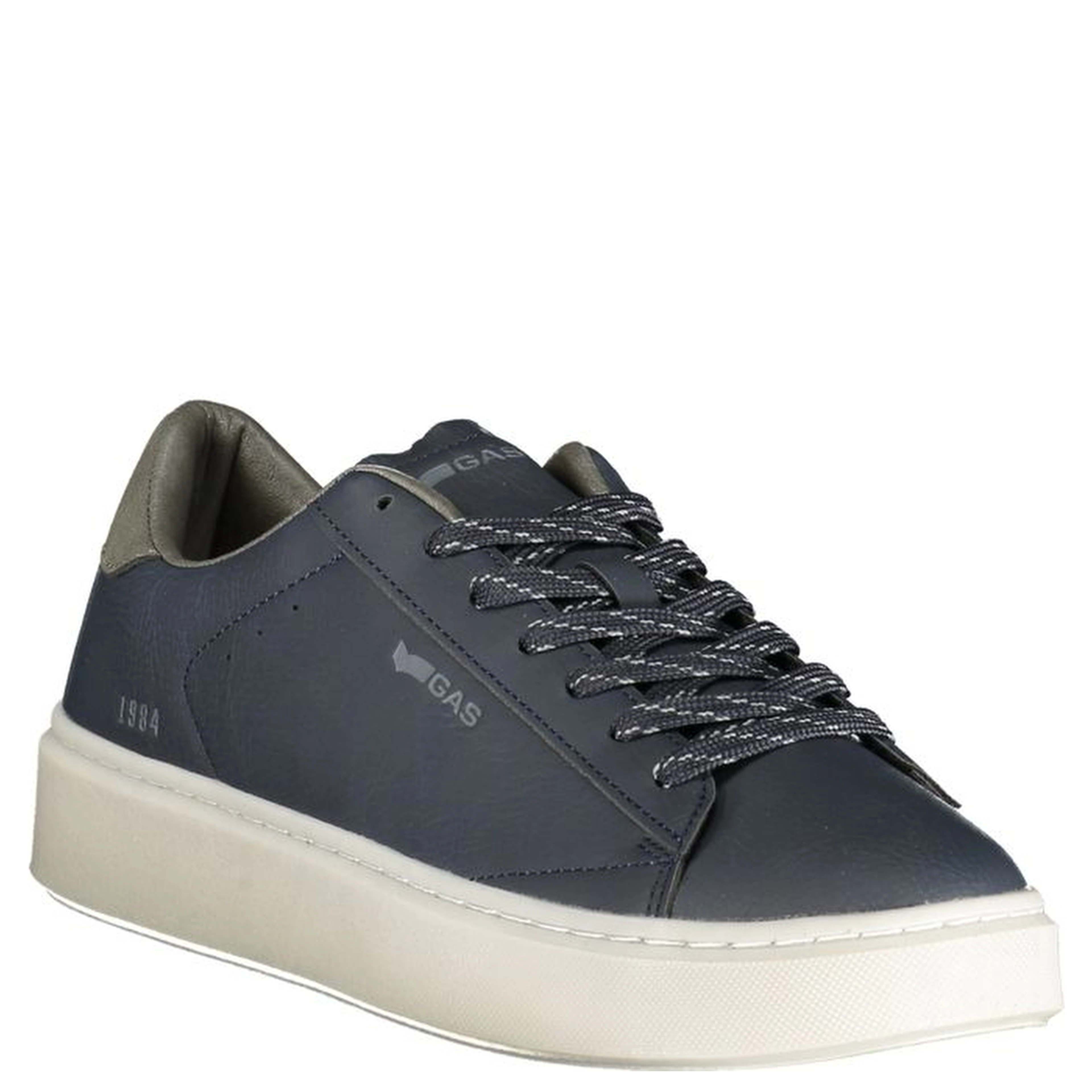 Blue Polyurethane Men's Sneaker
