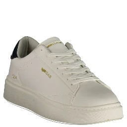 Bianco Polyurethane Uomo Sneaker