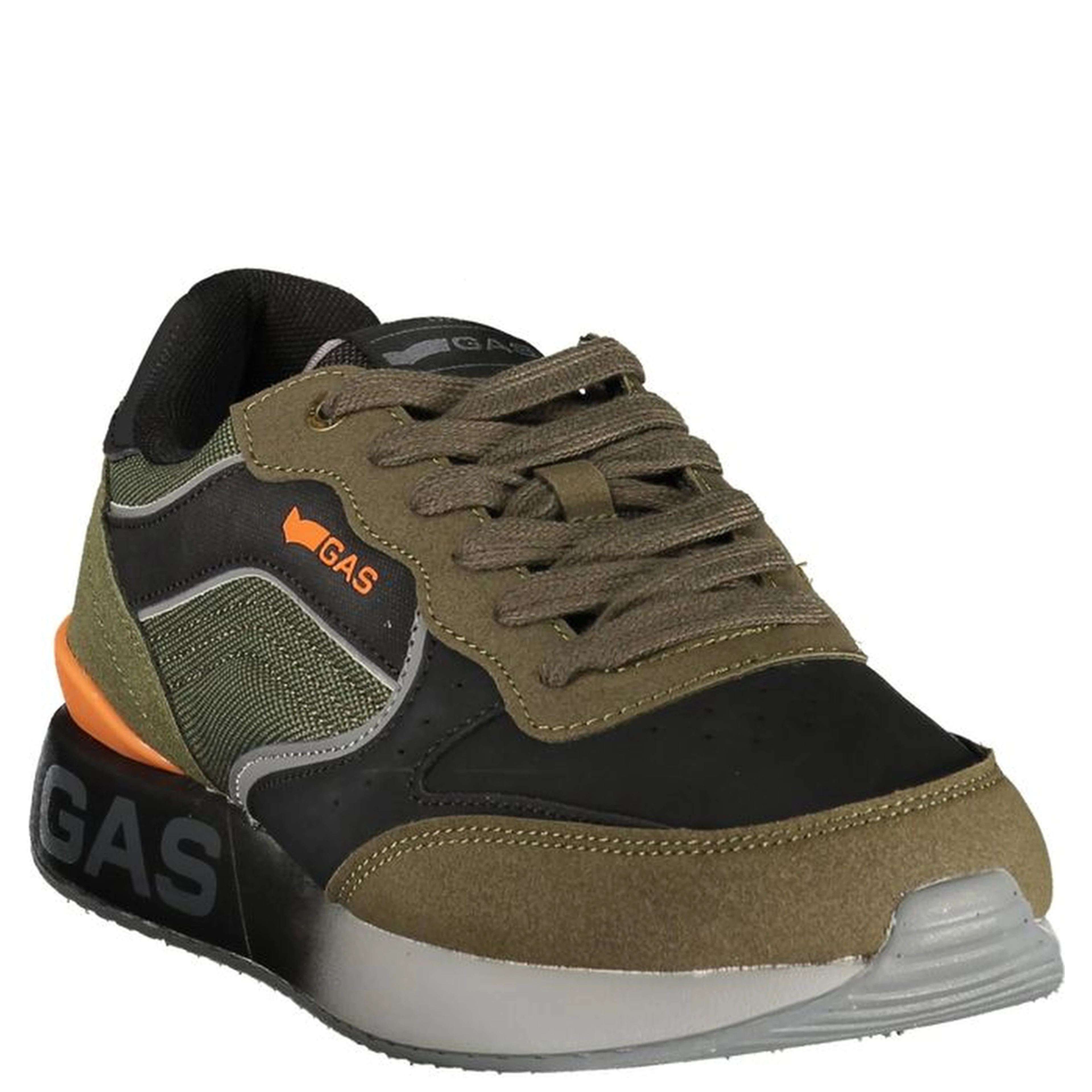 Green Polyurethane Men's Sneaker