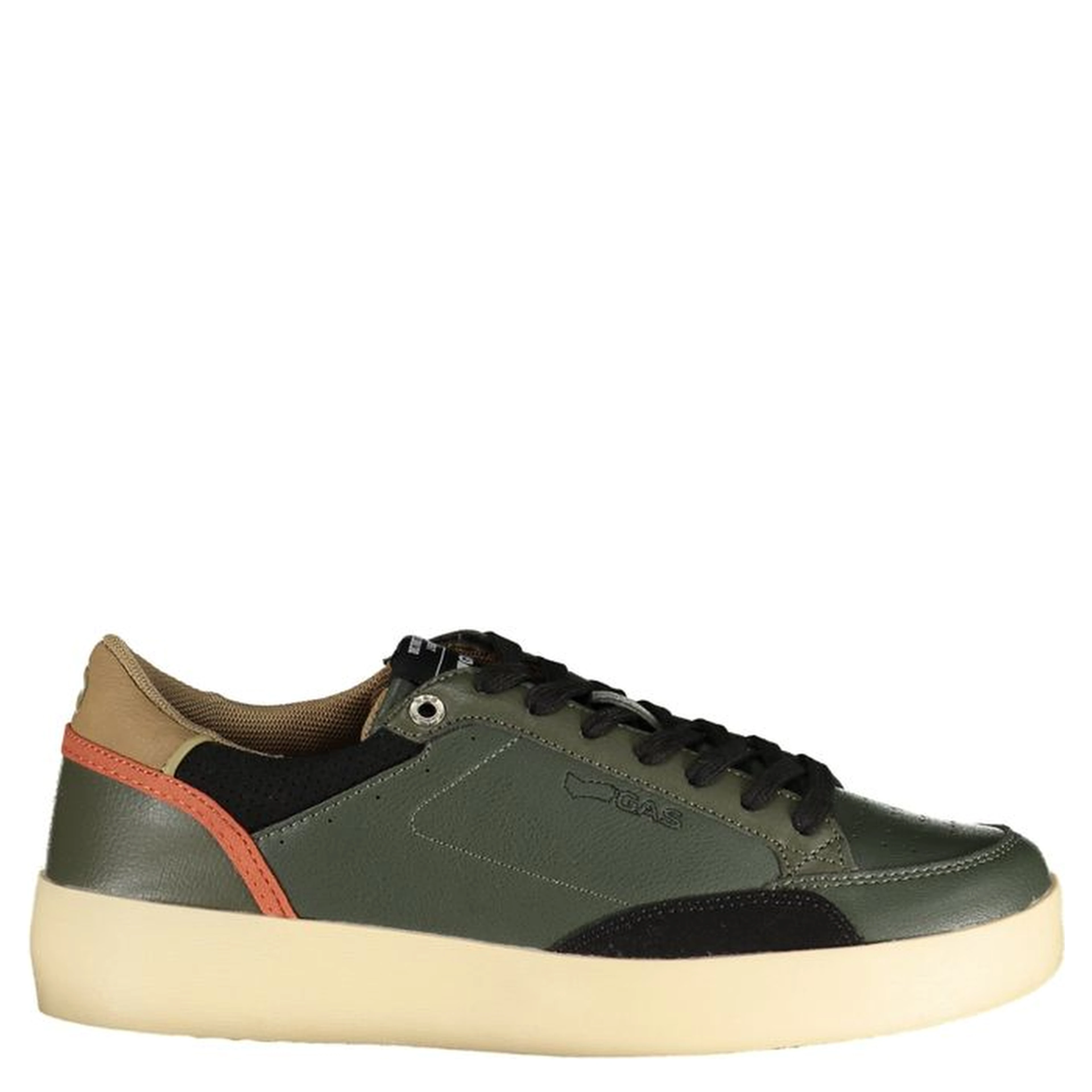 Green Polyurethane Men's Sneaker