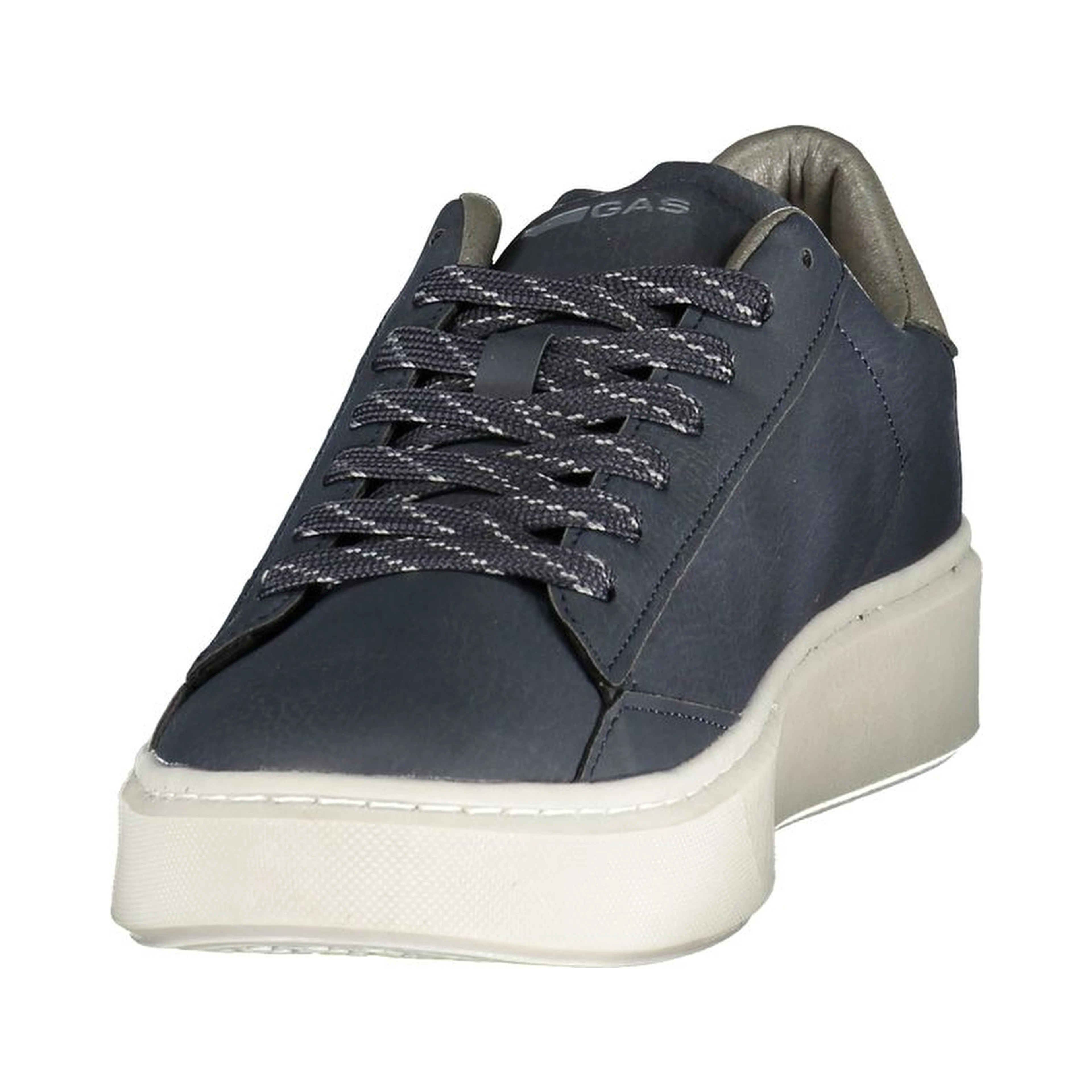 Blue Polyurethane Men's Sneaker